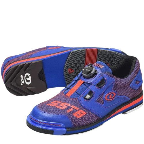 DEXTER SST 8 POWER FRAME BOA BLUE/RED| Bowling Academy ProShop