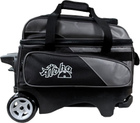 ALOHA PREMIUM 2 BALL ROLLER BAG BLACK/SILVER