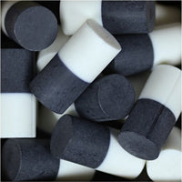 BOWLING SLUG DUO COLOR SOLID BLACK/WHITE