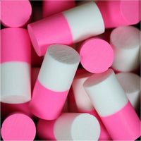 BOWLING SLUG DUO COLOR SOLID PINK/ WHITE