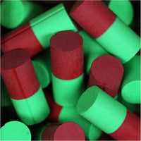 BOWLING SLUG DUO COLOR SOLID GREEN/RED