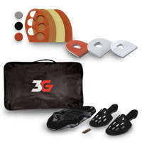 3G TOUR ULTRA/C LEATHER BLACK/ORANGE men's