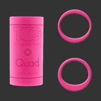 BOWLING GRIP MS QUAD BLACK/PINK, WOMEN'S/CHILDREN'S
