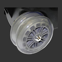 BAG FOR 3 BALLS ON WHEELS. DELUXE BLACK/RED/SILVER