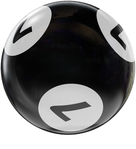 BINGO HOUSEBALL BLACK/WHITE 7 LBS