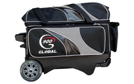 900 GLOBAL  2 BALL DELUXE ROLL BLACK SILVER