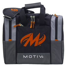 MOTIV SHOCK 1BALL TOTE BLACK ORANGE