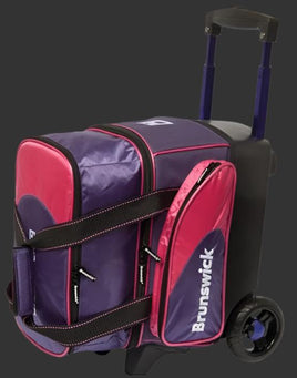 1-BALL BAG ON WHEELS FLASH C PURPLE/ PINK
